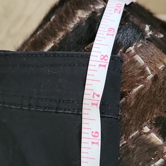 Luxe Moda Black with Gold Paint Rhinstone/Silver and Gold Studded Jean Jacket SM - Picture 15 of 15